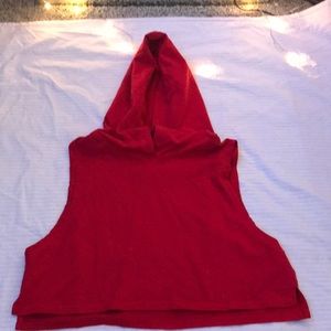 Sleeve less crop top